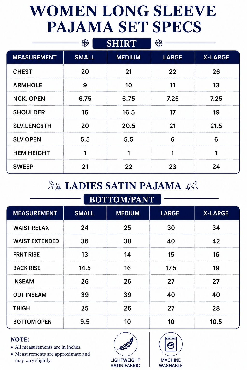 Up2date Fashion Womens Silk Satin with Striped Pajamas Set Long Sleeve with Pants Button Down Sleepwear 2 Piece Lounge