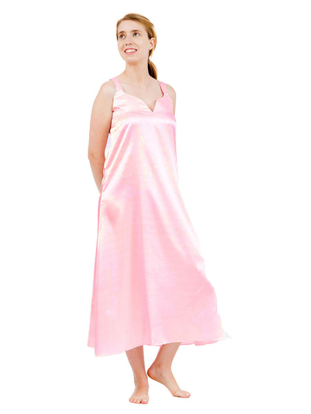 Women's Chemise, Satin, Long