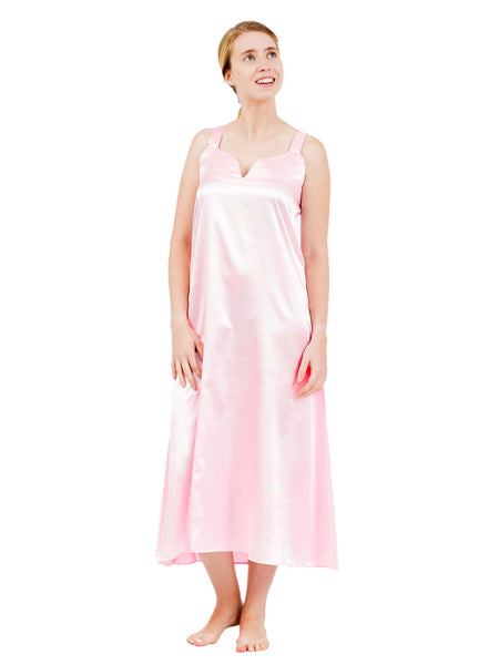Women's Chemise, Satin, Long