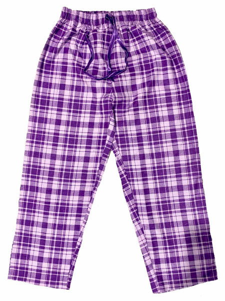 Women's Lounge Pants / Pajama Bottoms / Sleep Pants, 100% Cotton Flannel