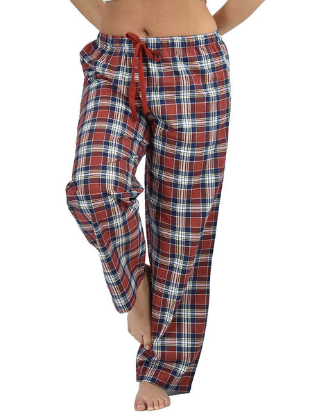 Women's Lounge Pants / Pajama Bottoms / Sleep Pants, 100% Cotton Flannel