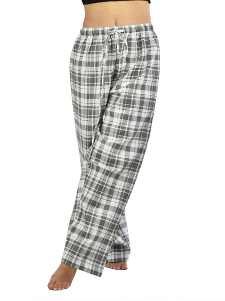 Women's Lounge Pants / Pajama Bottoms / Sleep Pants, 100% Cotton Flannel
