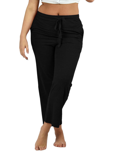 Women's Lounge Pants / Pajama Bottoms / Sleep Pants, 100% Cotton Knit