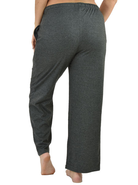 Women's Lounge Pants / Pajama Bottoms / Sleep Pants, 100% Cotton Knit