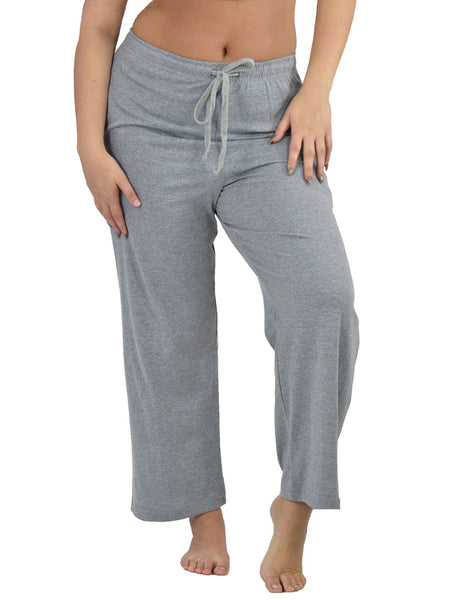 Women's Lounge Pants / Pajama Bottoms / Sleep Pants, 100% Cotton Knit