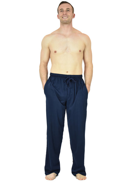 Men's Lounge Pants / Pajama Bottoms / Sleep Pants, 100% Cotton Knit
