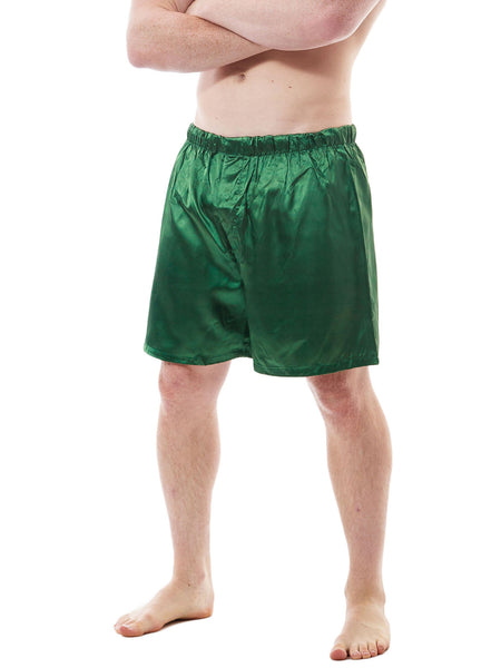 Men's Robe and Shorts / Boxers Set, Satin