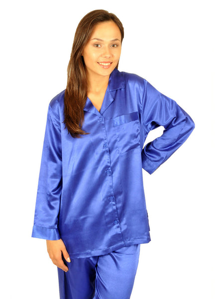 Women's Pajama Set / Pajamas / Pyjamas / PJs, Satin, Classic Style