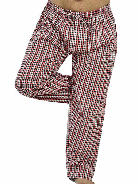 Men's Lounge Pants / Pajama Bottoms / Sleep Pants, 100% Cotton Flannel