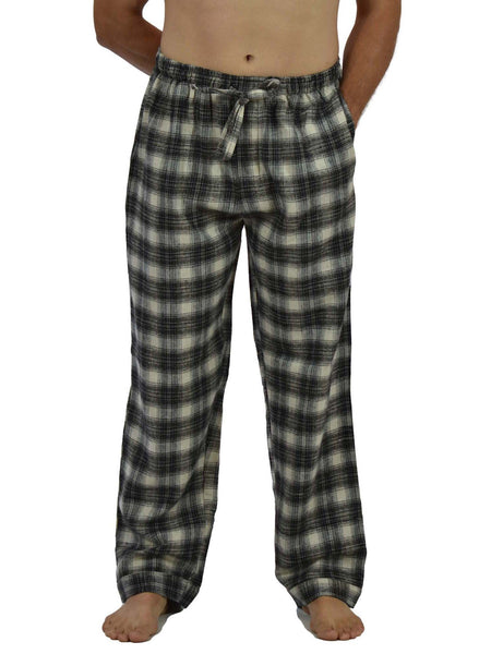 Men's Lounge Pants / Pajama Bottoms / Sleep Pants, 100% Cotton Flannel
