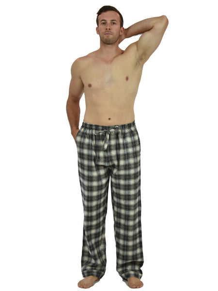 Men's Lounge Pants / Pajama Bottoms / Sleep Pants, 100% Cotton Flannel