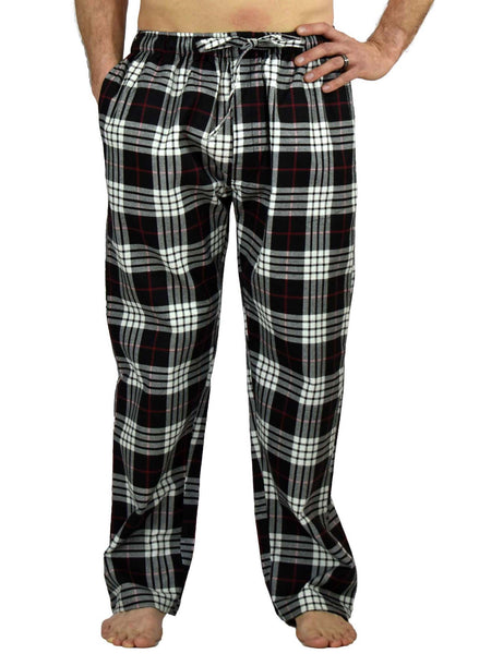 Men's Lounge Pants / Pajama Bottoms / Sleep Pants, 100% Cotton Flannel