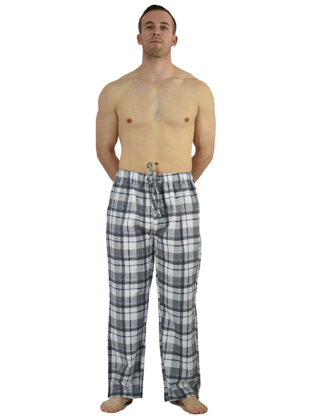 Men's Lounge Pants / Pajama Bottoms / Sleep Pants, 100% Cotton Flannel
