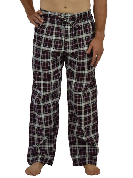 Men's Lounge Pants / Pajama Bottoms / Sleep Pants, 100% Cotton Flannel