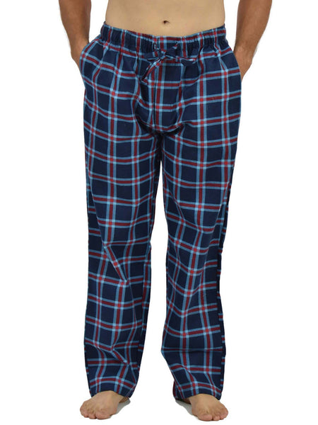 Men's Lounge Pants / Pajama Bottoms / Sleep Pants, 100% Cotton Flannel