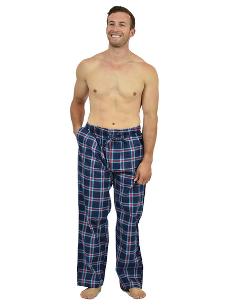 Men's Lounge Pants / Pajama Bottoms / Sleep Pants, 100% Cotton Flannel