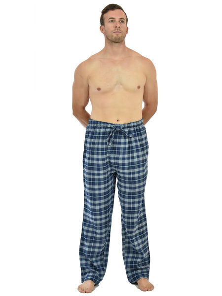 Men's Lounge Pants / Pajama Bottoms / Sleep Pants, 100% Cotton Flannel