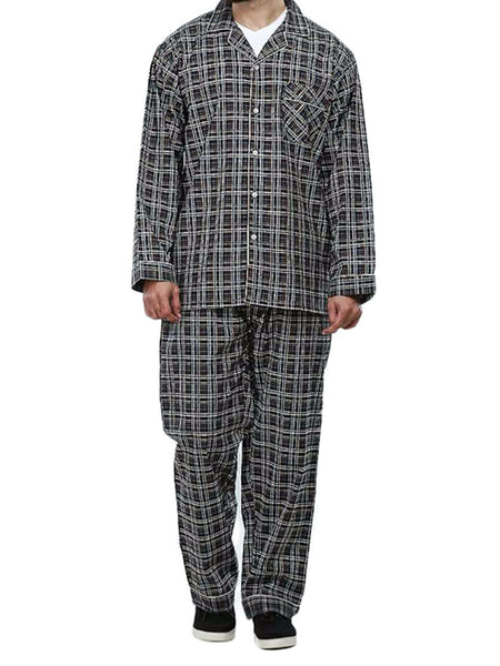 Men's Pajama Set / Pajamas / Pyjamas / PJs, Woven, Check