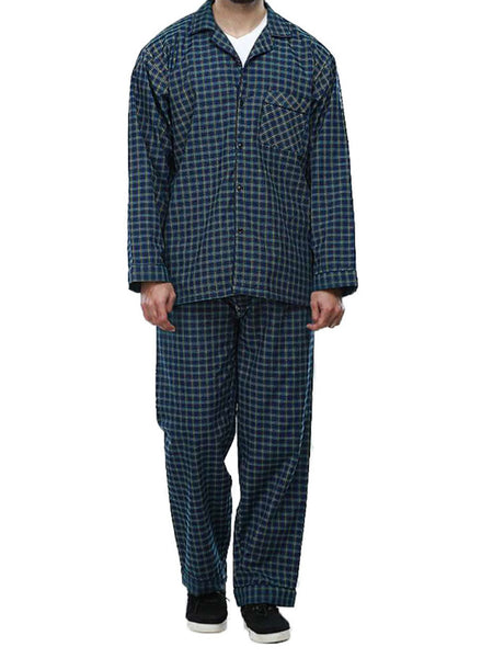 Men's Pajama Set / Pajamas / Pyjamas / PJs, Woven, Check