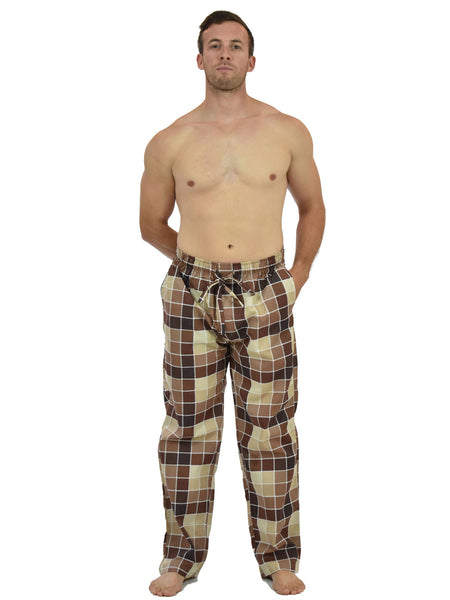 Men's Lounge Pants / Pajama Bottoms / Sleep Pants, 100% Cotton