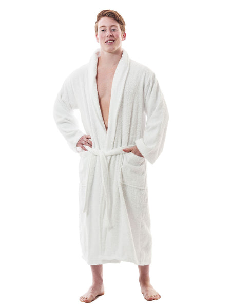 Men's Robe, Terry, Classic Style