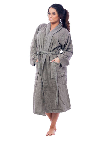 Women's Long Robe, Terry, Classic Style
