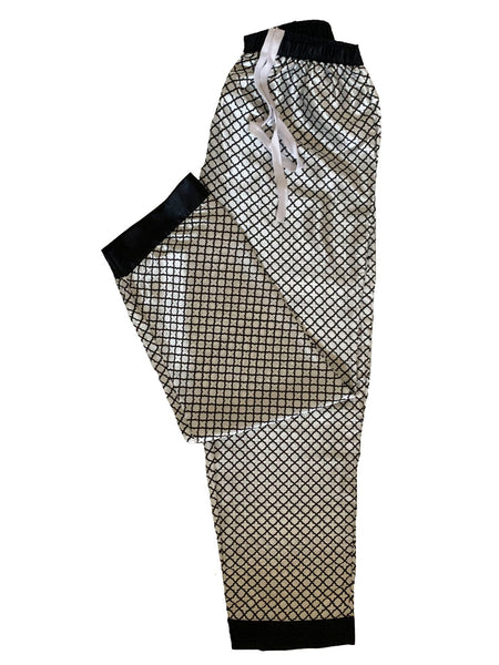 Women's Lounge Pants / Pajama Bottoms / Sleep Pants, Satin, Prints