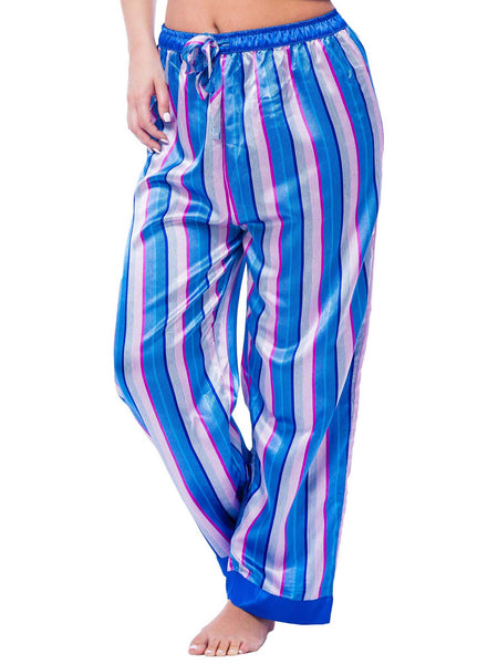 Women's Lounge Pants / Pajama Bottoms / Sleep Pants, Satin, Prints