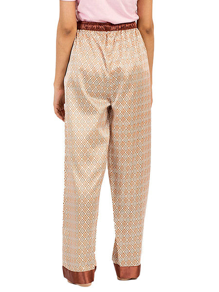 Women's Lounge Pants / Pajama Bottoms / Sleep Pants, Satin, Prints