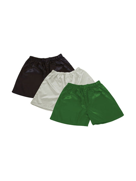Men's Shorts / Boxers, Satin, 6-Piece Multicolor Combo Pack (MSC-6B01)