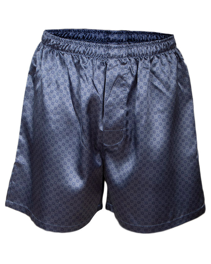 Up2date Fashion Men's Satin Boxers Shorts Combo Pack, (5-Pack)