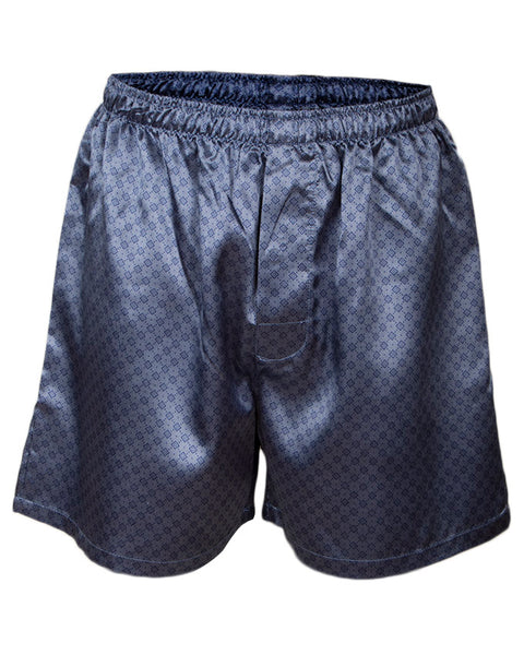 Up2date Fashion Men's Satin Boxers Shorts Combo Pack, (5-Pack)