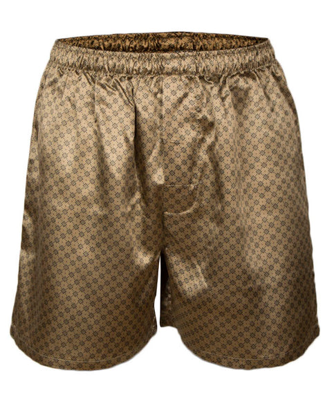 Up2date Fashion Men's Satin Boxers Shorts Combo Pack, (5-Pack)