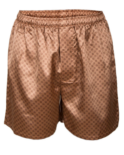 Up2date Fashion Men's Satin Boxers Shorts Combo Pack, (5-Pack)