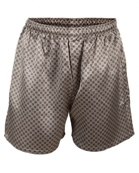 Up2date Fashion Men's Satin Boxers Shorts Combo Pack, (5-Pack)