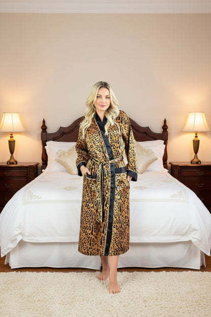Up2date Fashion Long Satin Robes for Women with Full Sleeve Silk Bathrobe Full Length Sleepwear for Bridesmaids & Wedding Party Robes