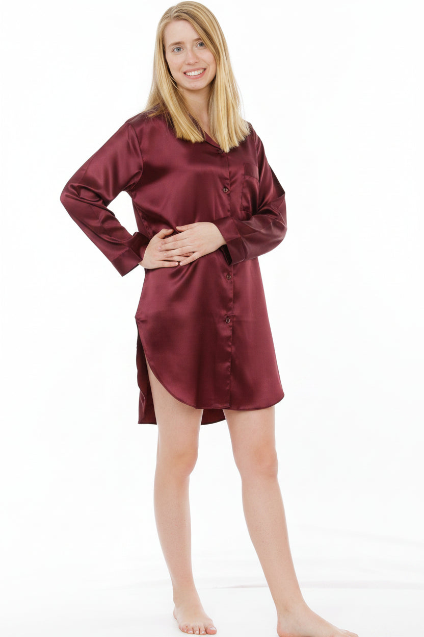 Women's Nightshirt, Satin