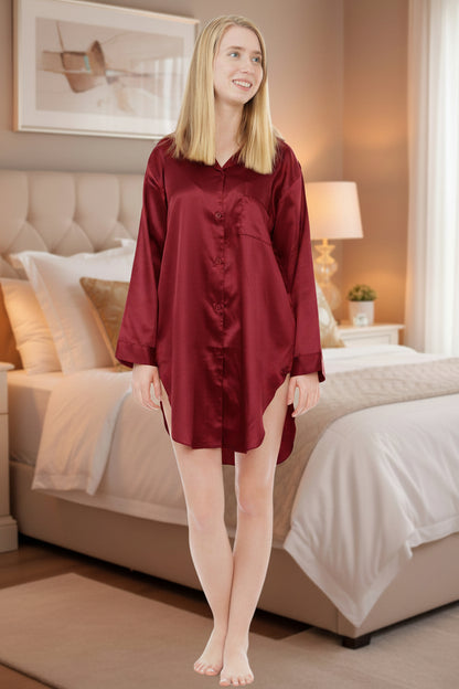 Women's Nightshirt, Satin
