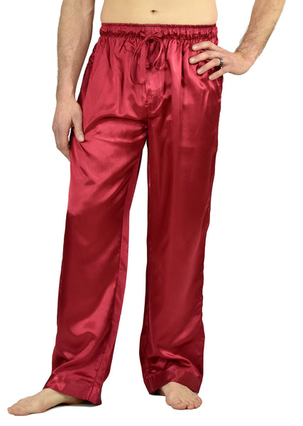 Men's Lounge Pants / Pajama Bottoms / Sleep Pants, Satin