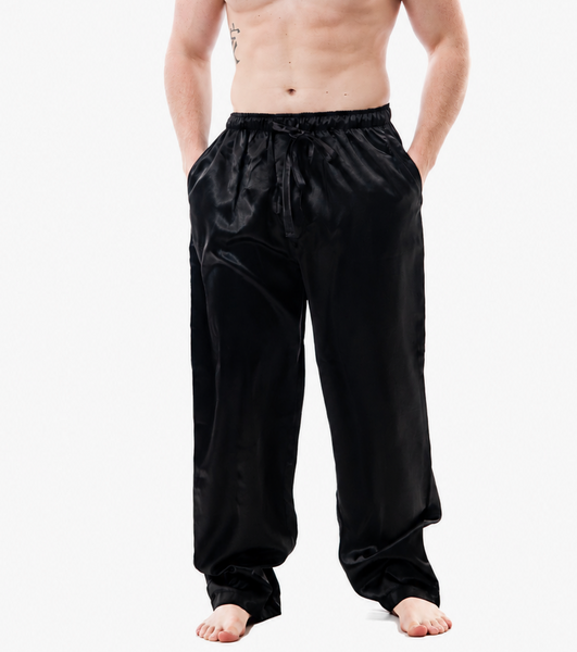 Men's Lounge Pants / Pajama Bottoms / Sleep Pants, Satin
