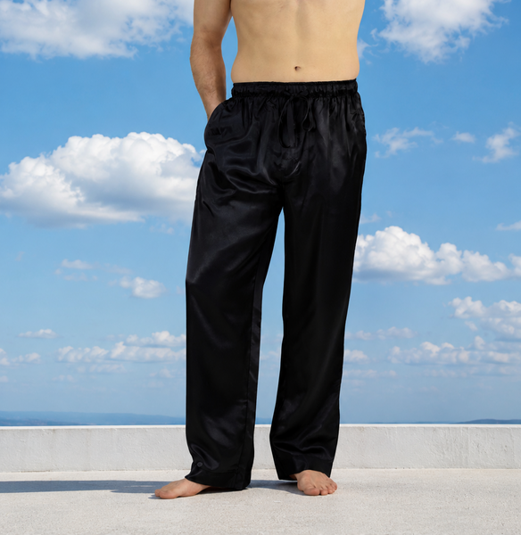 Men's Lounge Pants / Pajama Bottoms / Sleep Pants, Satin