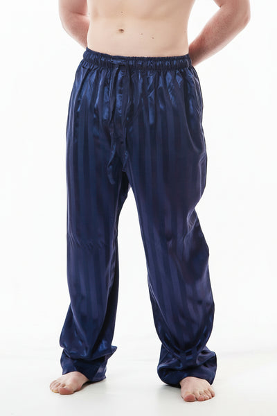 Up2date Fashion Men's Satin Silk Pajama Pant PJ Bottoms Comfy Lounge Sleep Pants with Pockets & Drawstring