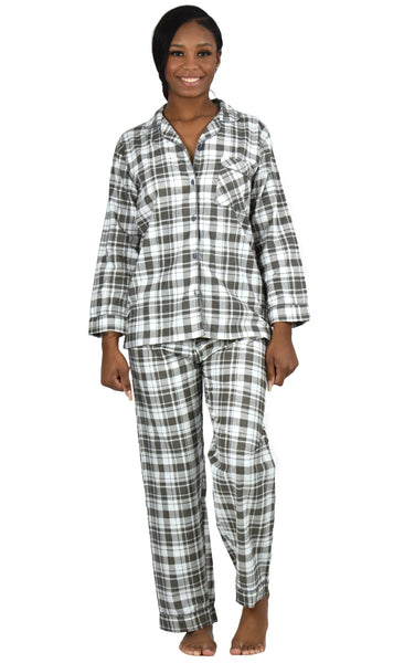 Women's Pajama Set / Pajamas / Pyjamas / PJs, 100% Cotton, Solid Colors