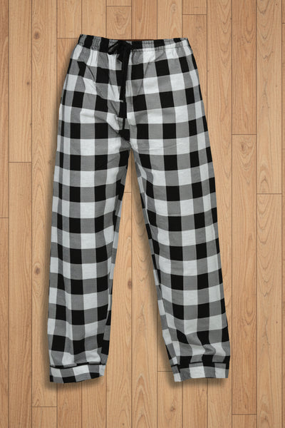 Men's Lounge Pants / Pajama Bottoms / Sleep Pants, 100% Cotton Flannel