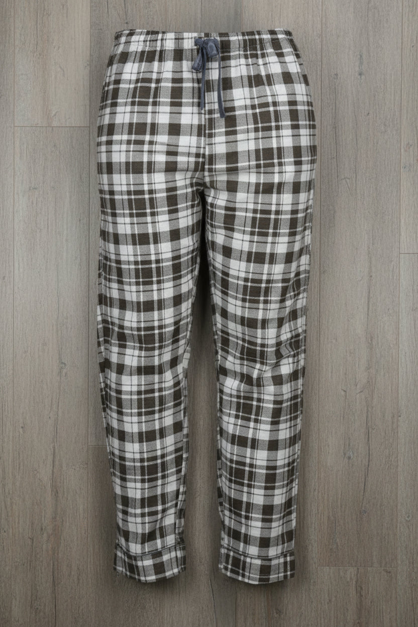 Men's Lounge Pants / Pajama Bottoms / Sleep Pants, 100% Cotton Flannel