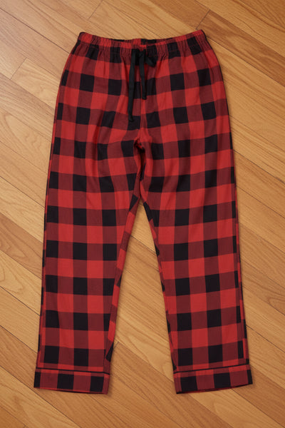 Men's Lounge Pants / Pajama Bottoms / Sleep Pants, 100% Cotton Flannel
