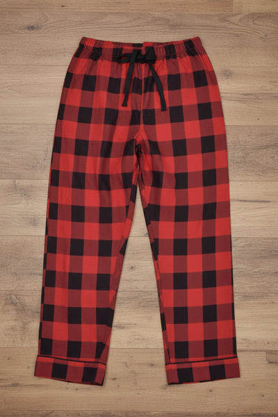 Men's Lounge Pants / Pajama Bottoms / Sleep Pants, 100% Cotton Flannel