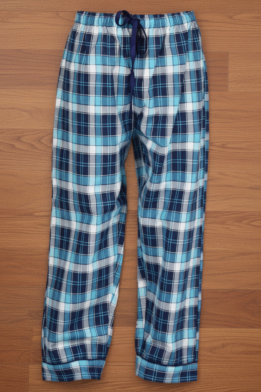 Men's Lounge Pants / Pajama Bottoms / Sleep Pants, 100% Cotton Flannel
