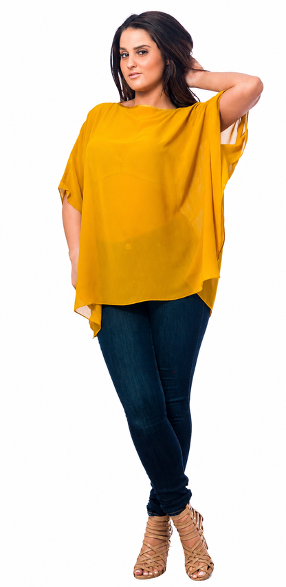 Chiffon Poncho Shawls Capelets for women Chiffon Wraps and Evening Beach Cover Up