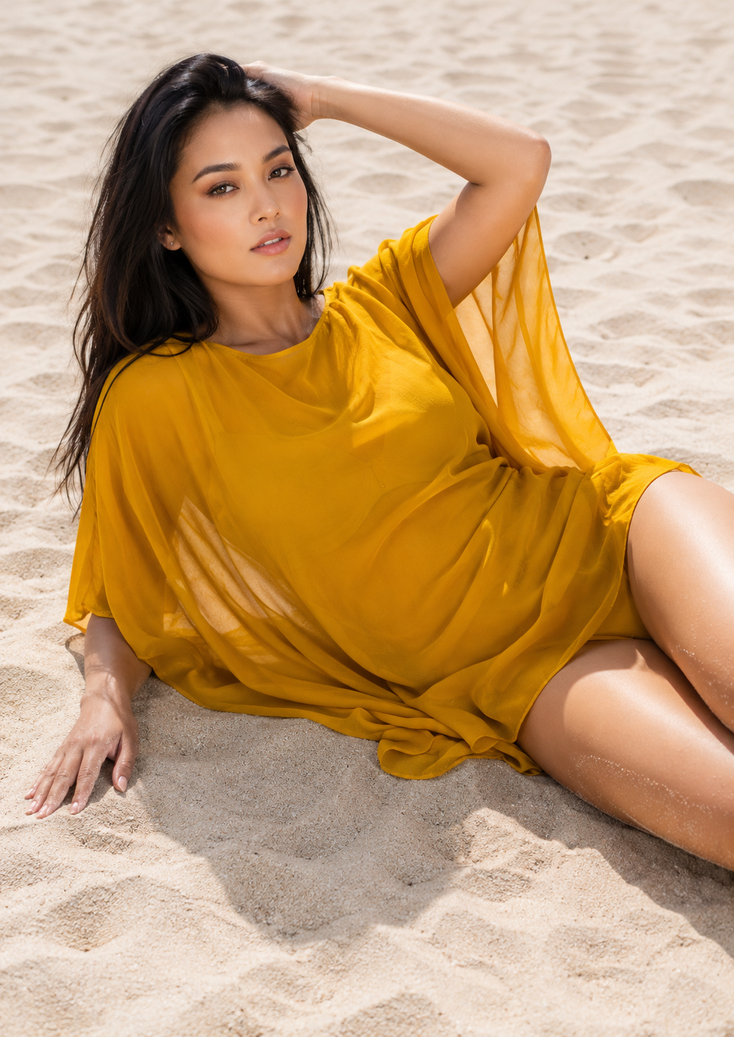 Chiffon Poncho Shawls Capelets for women Chiffon Wraps and Evening Beach Cover Up